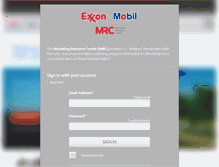 Tablet Screenshot of exxonmobilmrc.com